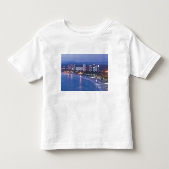 Mexiko, Guerrero, Ixtapa. Ixtapa Hotels längs T-shirt (Framsida)