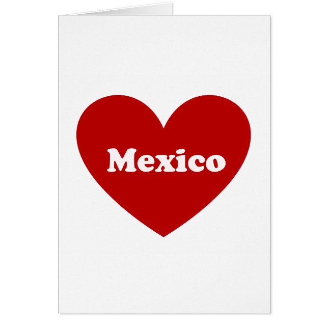 Mexiko Hälsningskort (Framsidan)
