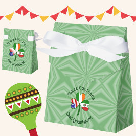 Mexiko Irland USA Shamrock Flagga Presentaskar