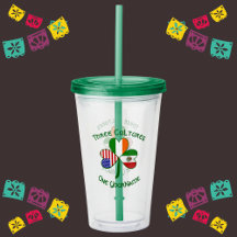 Mexiko Irland USA Shamrock Flagga