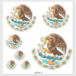 Mexiko Jackar Arm - Flagga Mexiko Stickers Klistermärken