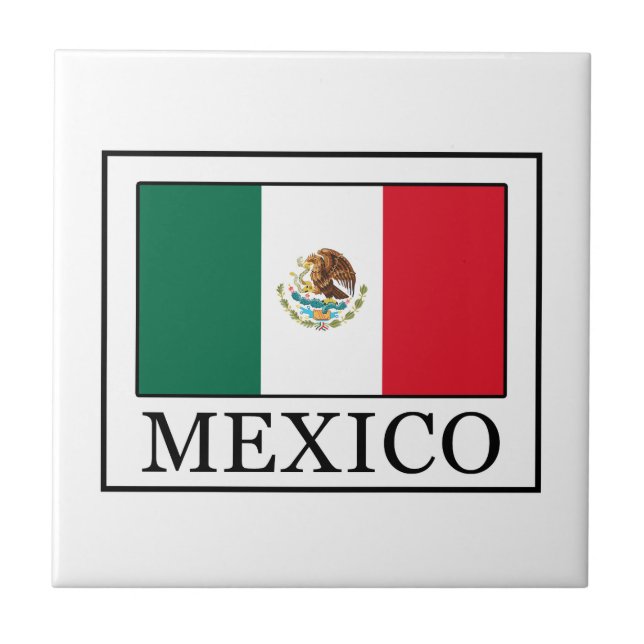 Mexiko Kakelplatta (Framsidan)