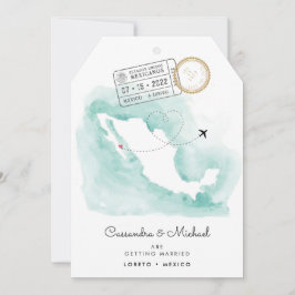 Mexiko Karta | Loreto | Destinationsbröllop