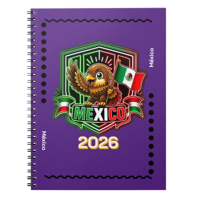 Mexiko Kids Anteckningsbok (Framsidan)