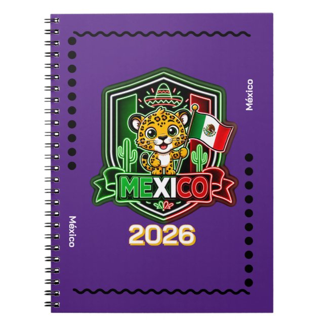 Mexiko Kids Anteckningsbok (Framsidan)