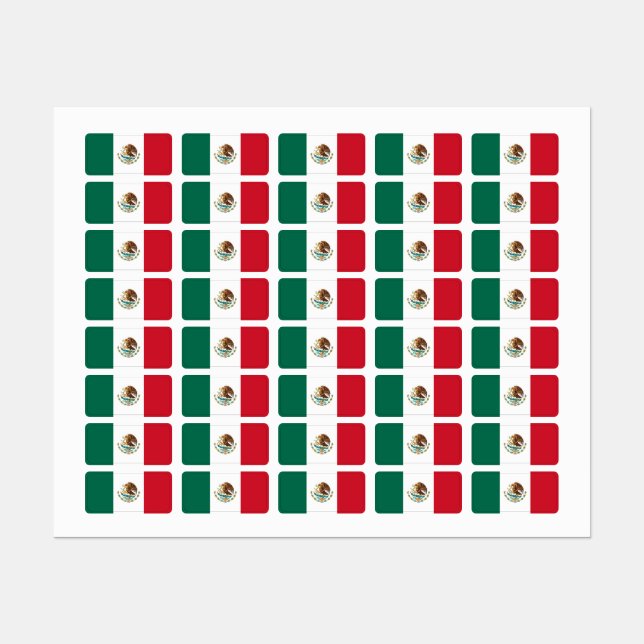 Mexiko Klistermärke (Ark)