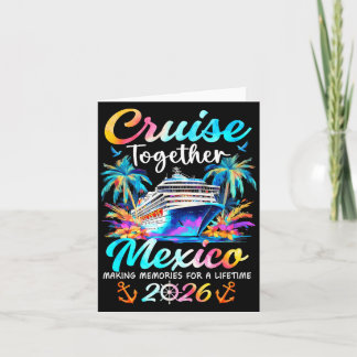 Mexiko Kryssning 2026 Familjesemester Cruisin Kort