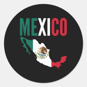 Mexiko Land mexikanska Runt Klistermärke