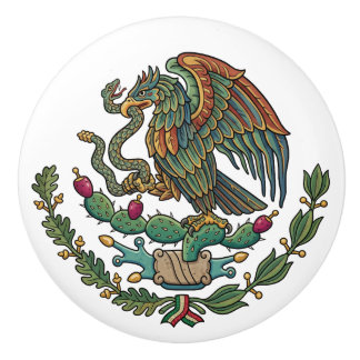 Mexiko landskapsvapen symbol emblem flagga knopp