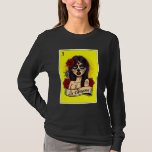 Mexiko Lottery for Women Mexico Chiicana Chicana L T Shirt