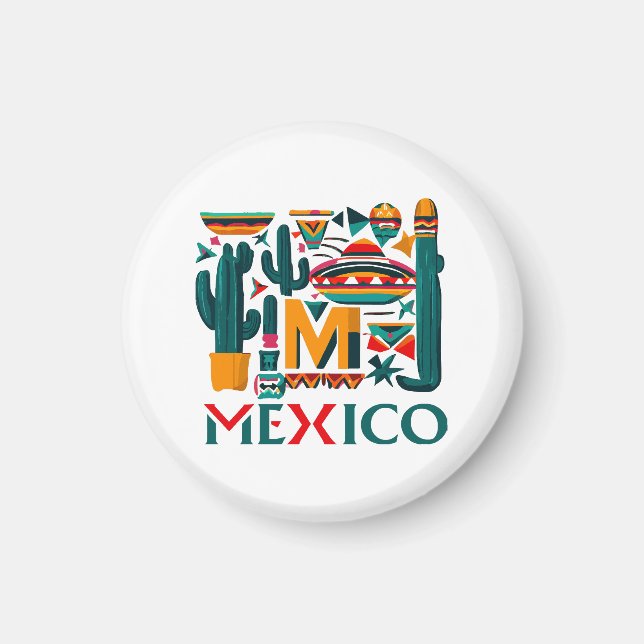 MEXIKO MAGNET (Framsidan)