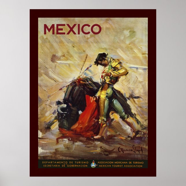 Mexiko Matador Poster (Framsidan)