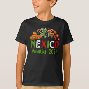 Mexiko Matching Vacation 2021 T Shirt