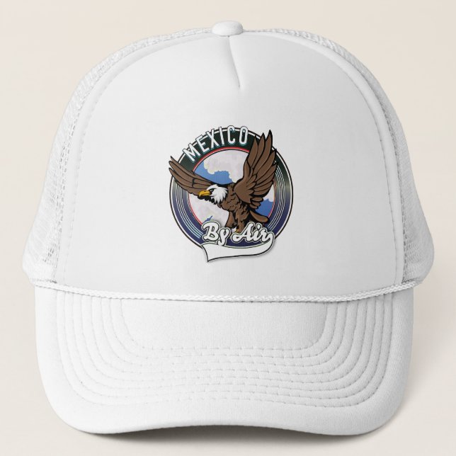 Mexiko med flygresor patch. keps (Framsida)