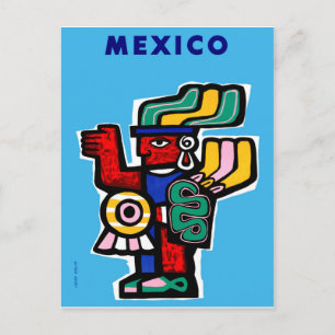 Mexiko, mexikansk konst vykort