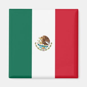 Mexiko (mexikanska Flagga) Magnet