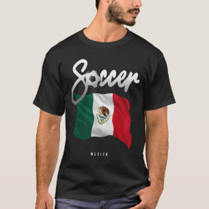 Mexiko - Mexikanska Flagga T Shirt