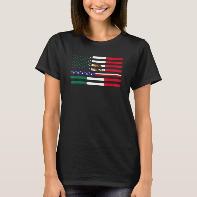 Mexiko Mexikanska Mexiko T Shirt (Framsida)