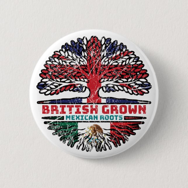 Mexiko Mexikanska Storbritannien, Träd, Storbritan Knapp (Framsida)
