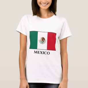 Mexiko (Mexiko), Flagga T Shirt