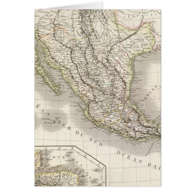 Mexiko - Mexiko Hälsningskort (Framsidan)