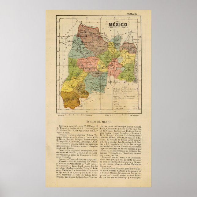 Mexiko, Mexiko Poster (Framsidan)