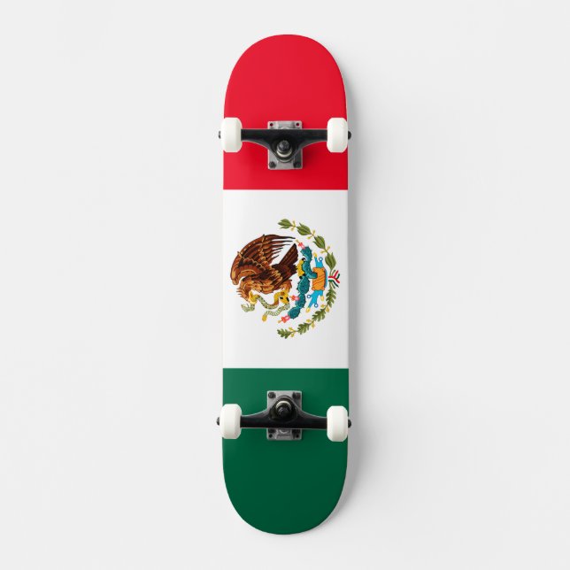 Mexiko Mini Skateboard Bräda 18,5 Cm (Framsida)
