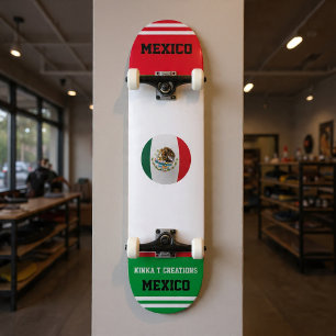 Mexiko Mini Skateboard Bräda 18,5 Cm
