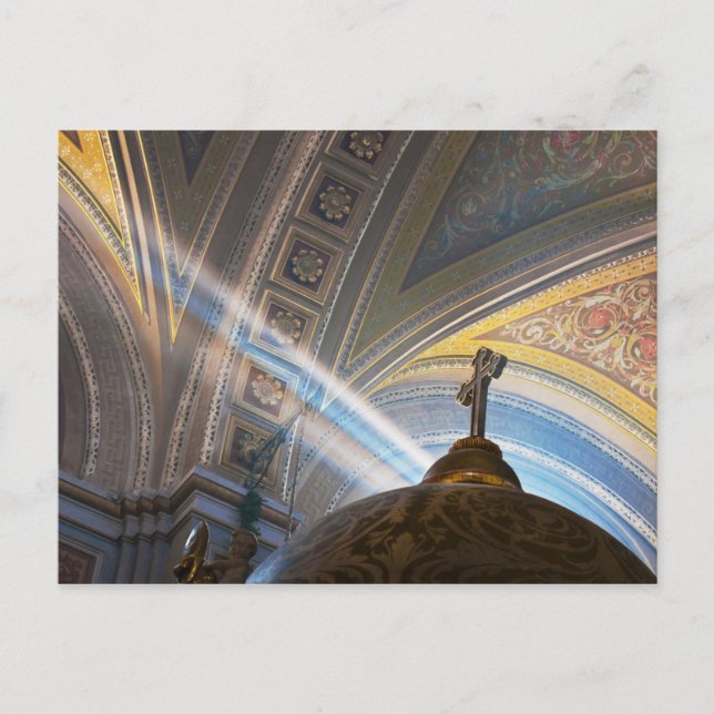 Mexiko, Morelia. Sol rockpenetrate insida Vykort (Framsida)