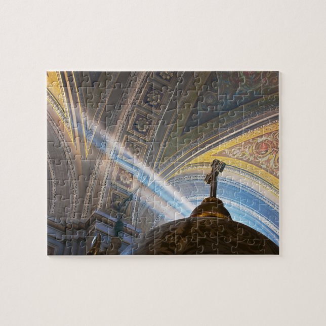 Mexiko, Morelia. Sols penetrat insida Pussel (Horisontell)