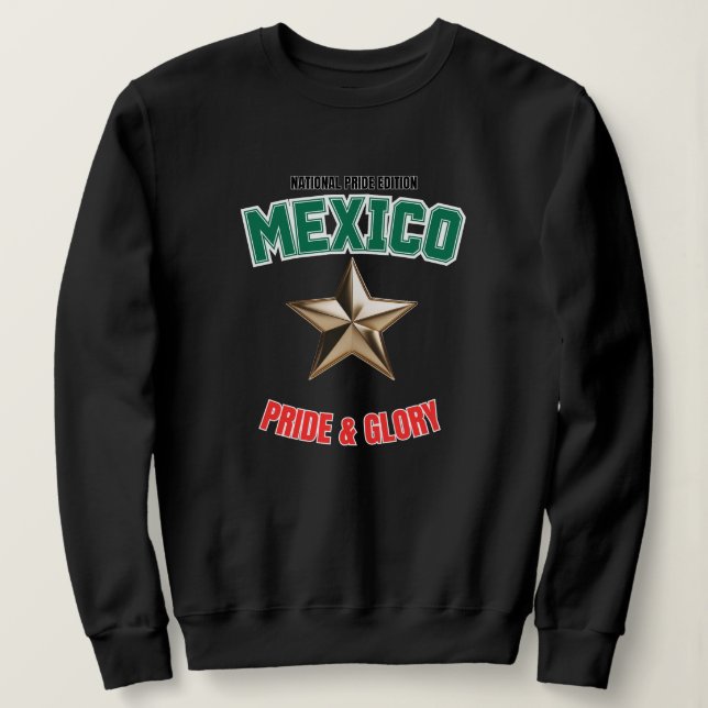 Mexiko National Pride Edition Damtröja T Shirt (Design framsida)