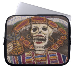 Mexiko, Oaxaca. Sandsandduk (tapete de arena) Laptop Fodral