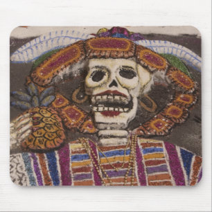 Mexiko, Oaxaca. Sandsandduk (tapete de arena) Musmatta