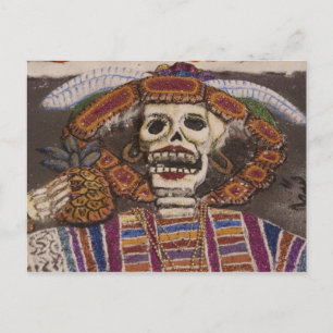 Mexiko, Oaxaca. Sandsandduk (tapete de arena) Vykort