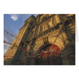 Mexiko, Oaxaca, Templo de San Felipe de Neri 2 Hälsningskort