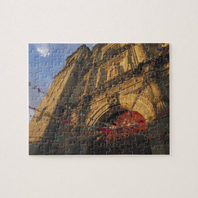 Mexiko, Oaxaca, Templo de San Felipe de Neri 2 Pussel (Horisontell)