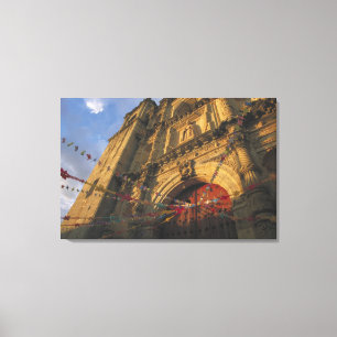 Mexiko, Oaxaca, Templo de San Felipe de Neri Canvastryck