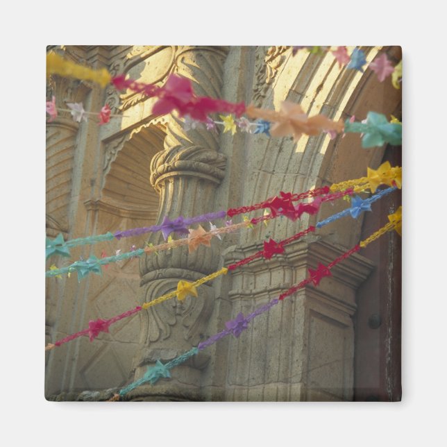 Mexiko, Oaxaca, Templo de San Felipe de Neri Magnet (Framsidan)