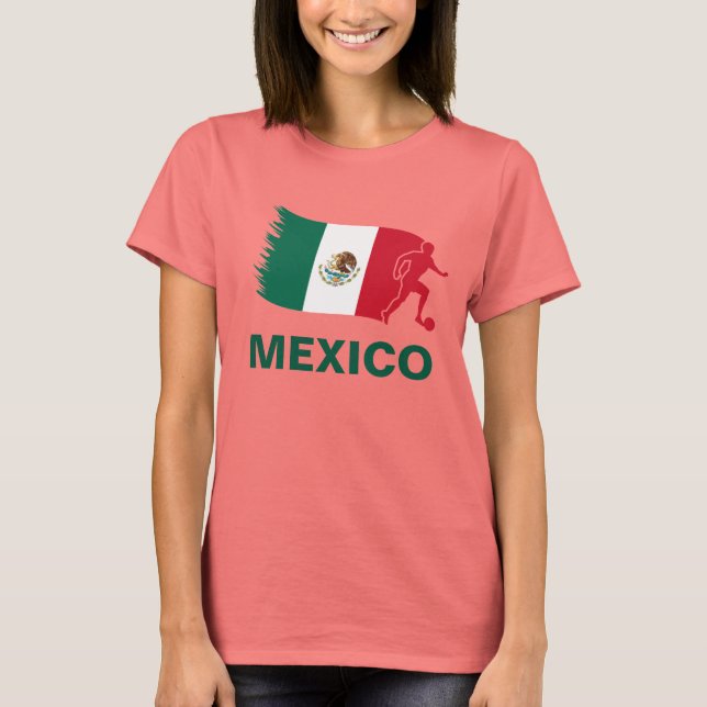 Mexiko Oceaner Flagga Tröja (Framsida)