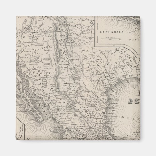 Mexiko och Guatemala Magnet (Framsidan)