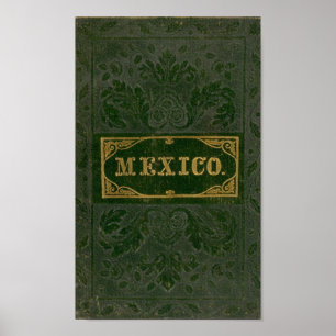 Mexiko och Guatemala Poster