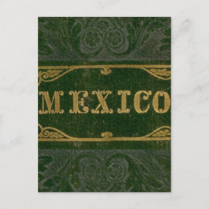 Mexiko och Guatemala Vykort