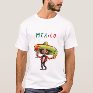 Mexiko och Margarita T Shirt