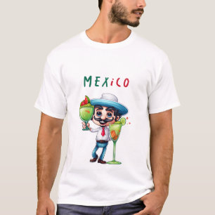 Mexiko och Margarita T Shirt