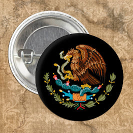 Mexiko och mexikanska öron jackar om arm / flagga knapp