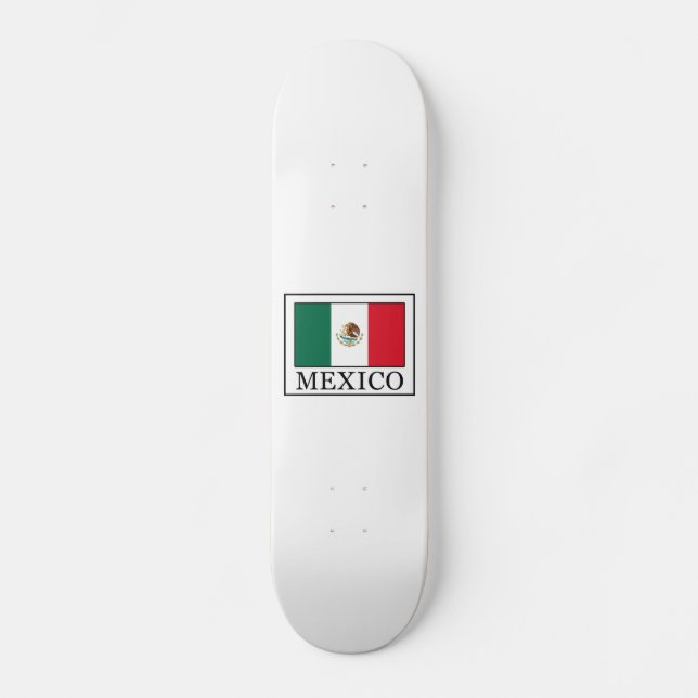 Mexiko Old School Skateboard Bräda 18 Cm (Framsida)