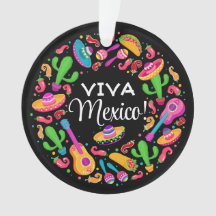 Mexiko Ornament - se Tillbaka