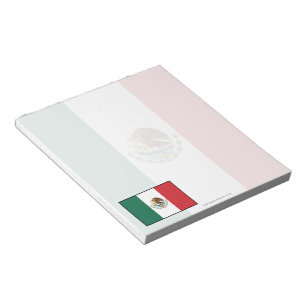 Mexiko Plain Flagga Anteckningsblock