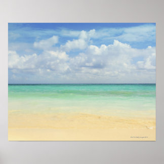 Mexiko, Playa Del Carmen, sjölandskap 2 Poster