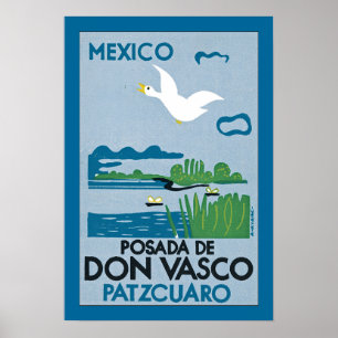 Mexiko - Posada de Don Vasco Poster
